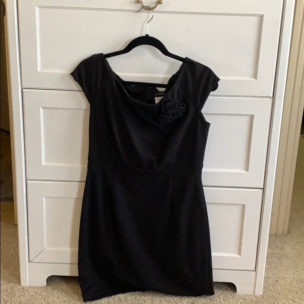 Black pencil dress